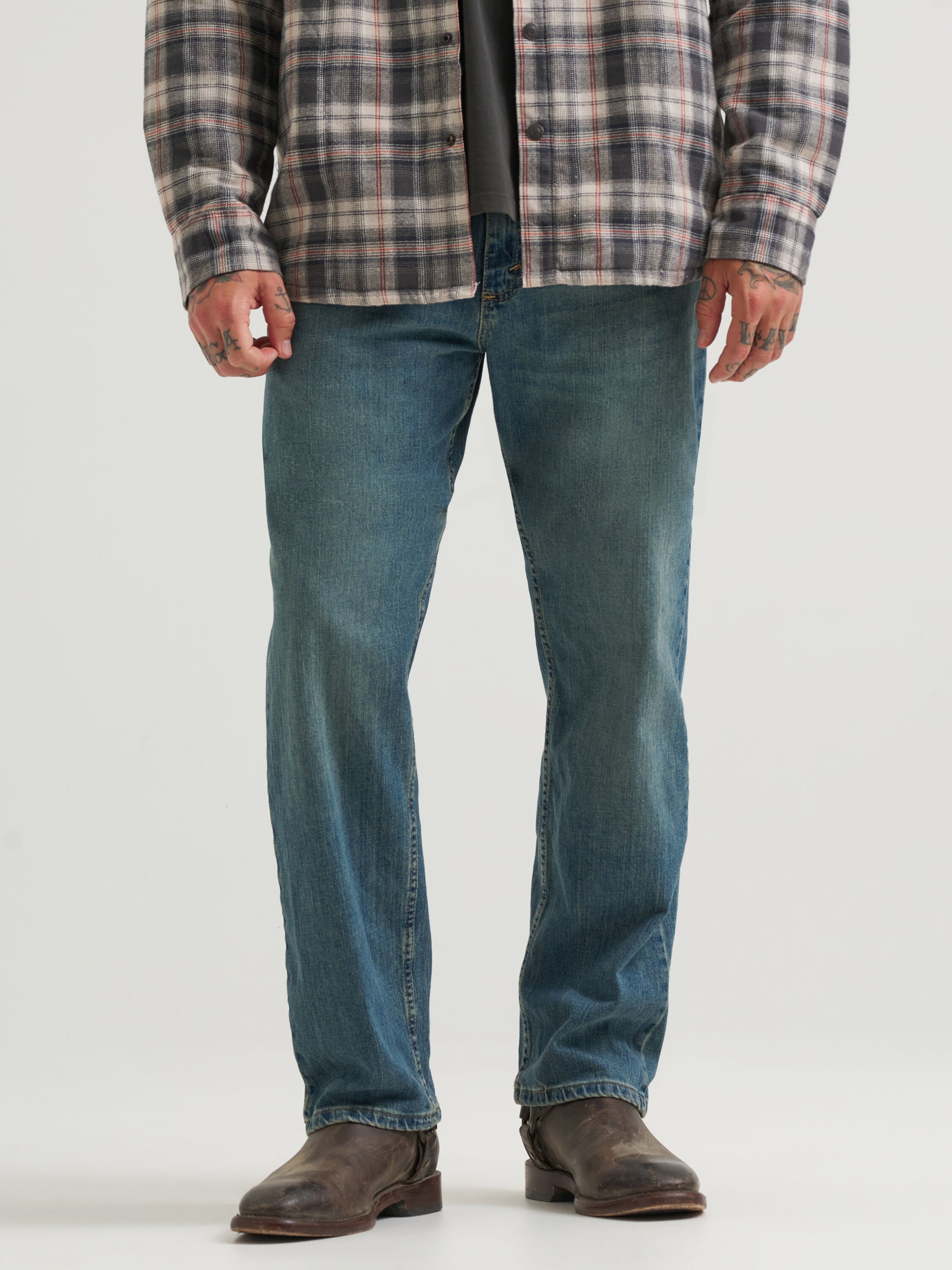 Wrangler Red Kabel Relaxed Fit Jean, GREY TINT, hi-res image number 0