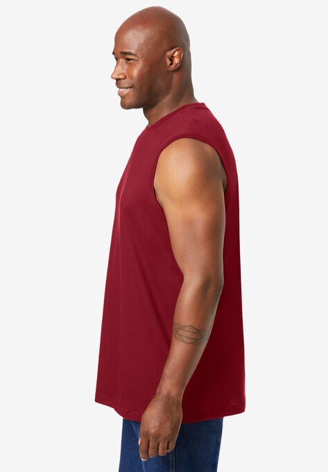 Shrink-Less™ Lightweight Muscle T-Shirt, , alternate image number null