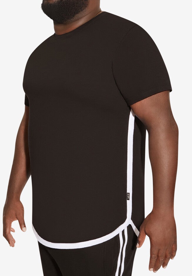 MVP Collections® Screenprint Hi-Lo T-Shirt, , on-hover image number 1