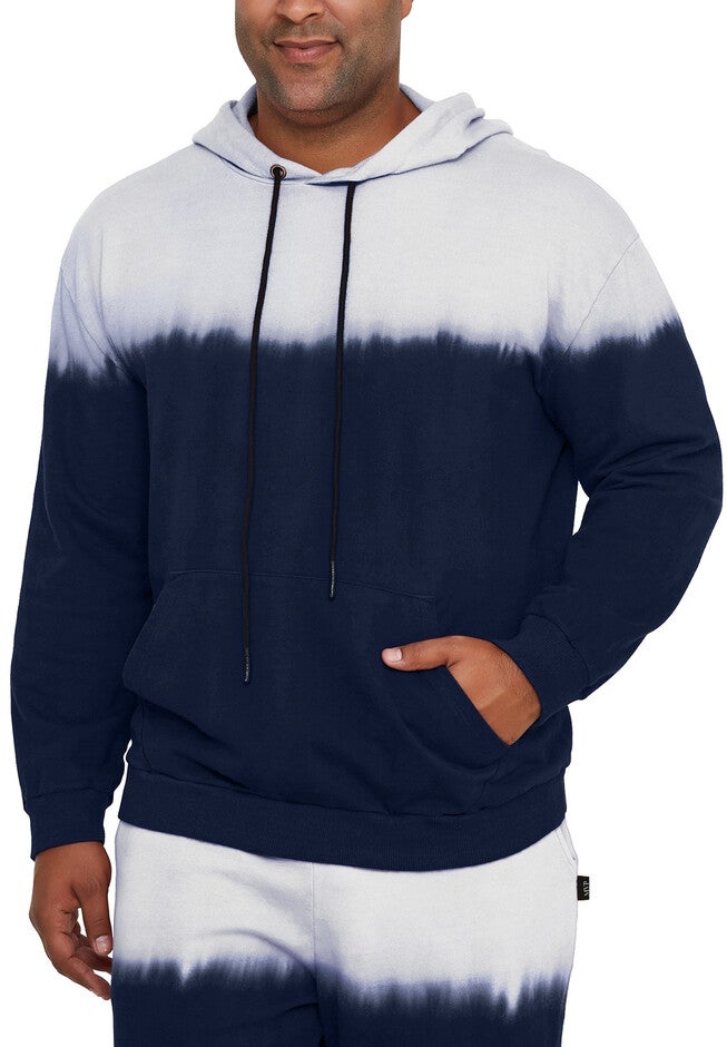 Dip-Dye Hoodie, NAVY, hi-res image number 0