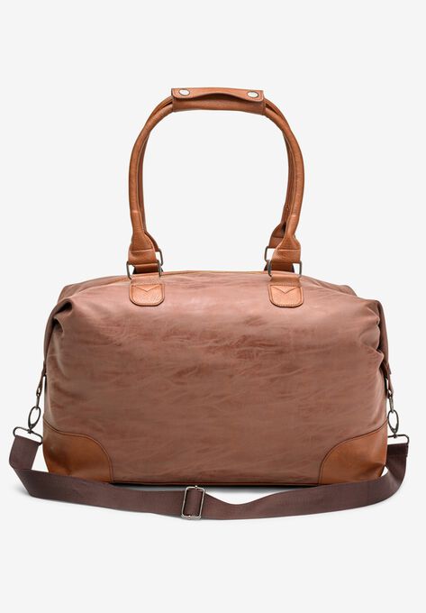 Oversized Weekender Bag, BROWN, hi-res image number null