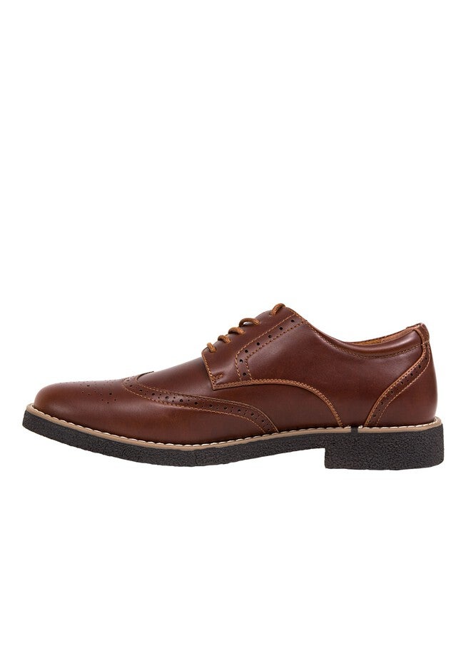 Deer Stags® Creston Comfort Wingtip Oxford Shoes with Memory Foam, , alternate image number null