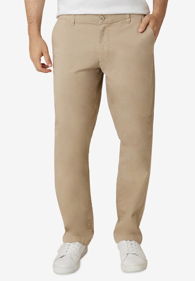 Chaps® Straight Fit Chino Pants, HAMPTON KHAKI, hi-res image number null