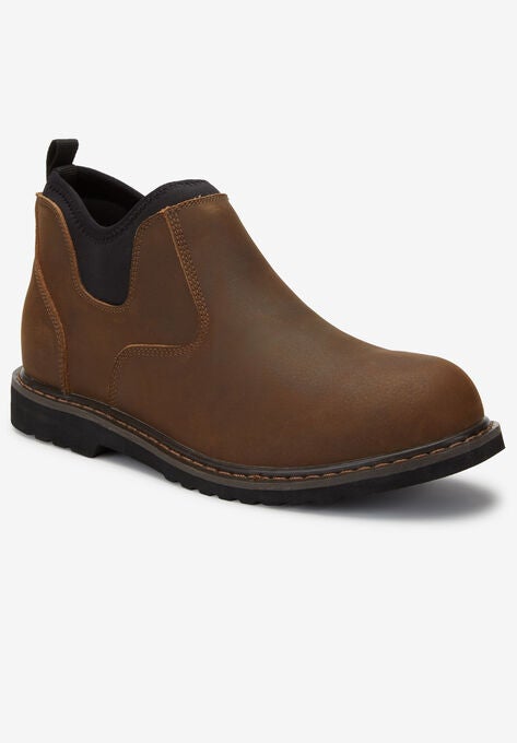 Boulder Creek™ Pull-On Boots, BROWN, hi-res image number null