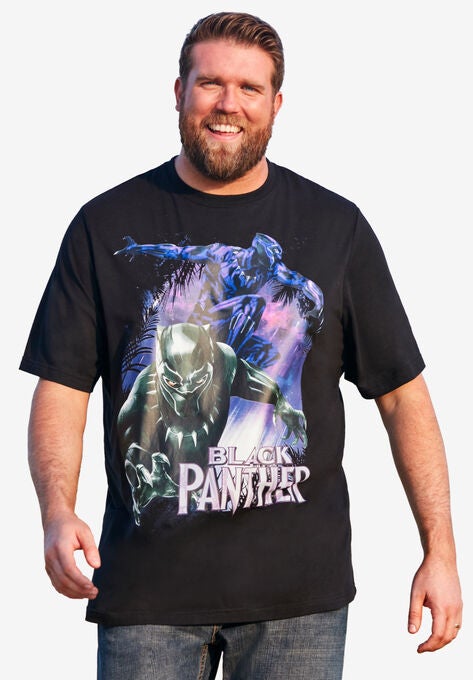 Marvel® Comic Graphic Tee, BLACK PANTHER WAKANDA FOREVER, hi-res image number null