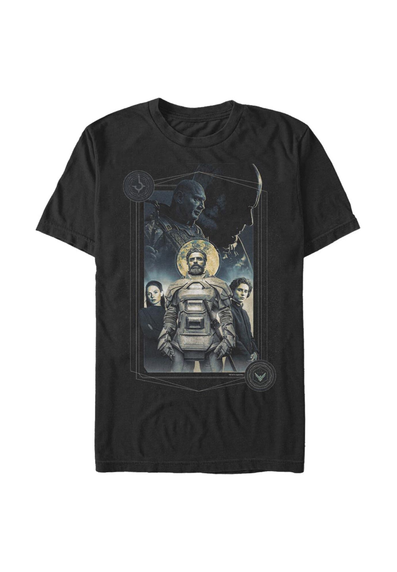 Character Poster Tops & Tees, BLACK, hi-res image number 0
