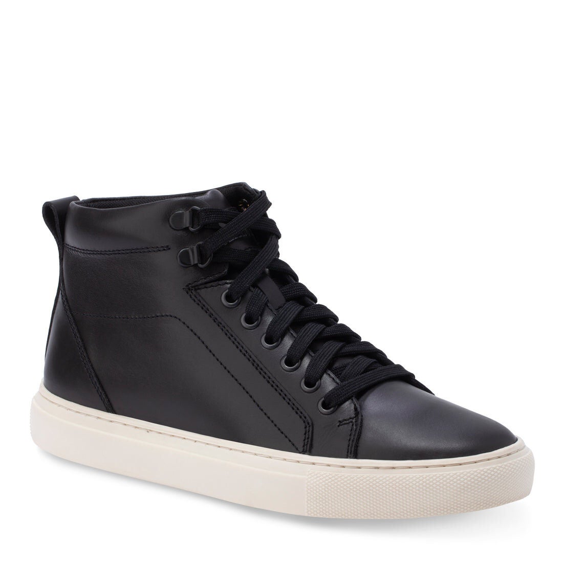 Wellington Leather High Top Sneaker, BLACK, hi-res image number 0