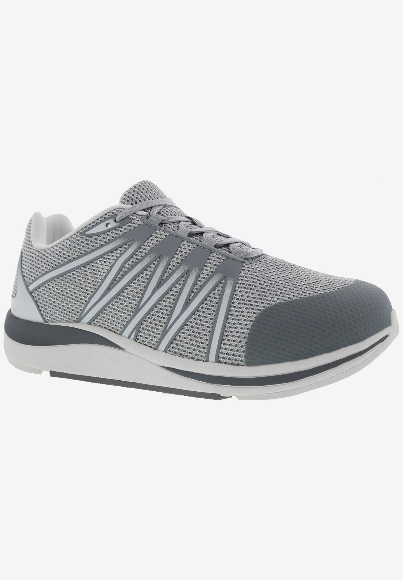 Player Drew Shoe, GREY MESH COMBO, hi-res image number 0