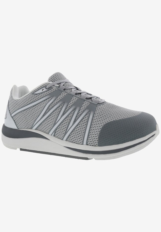 Player Drew Shoe, GREY MESH COMBO, hi-res image number 0