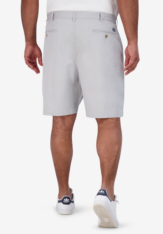 Chaps®. Coastland Wash Stretch 9 inches Flat Front Short, , on-hover image number null