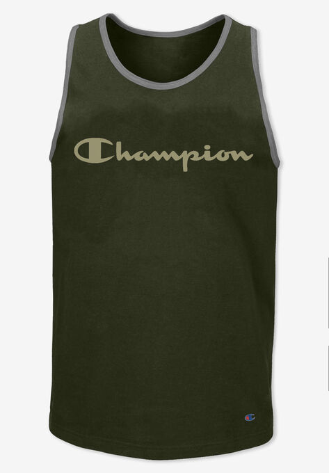 Champion® Tank Top, OLIVE HEATHER, hi-res image number null