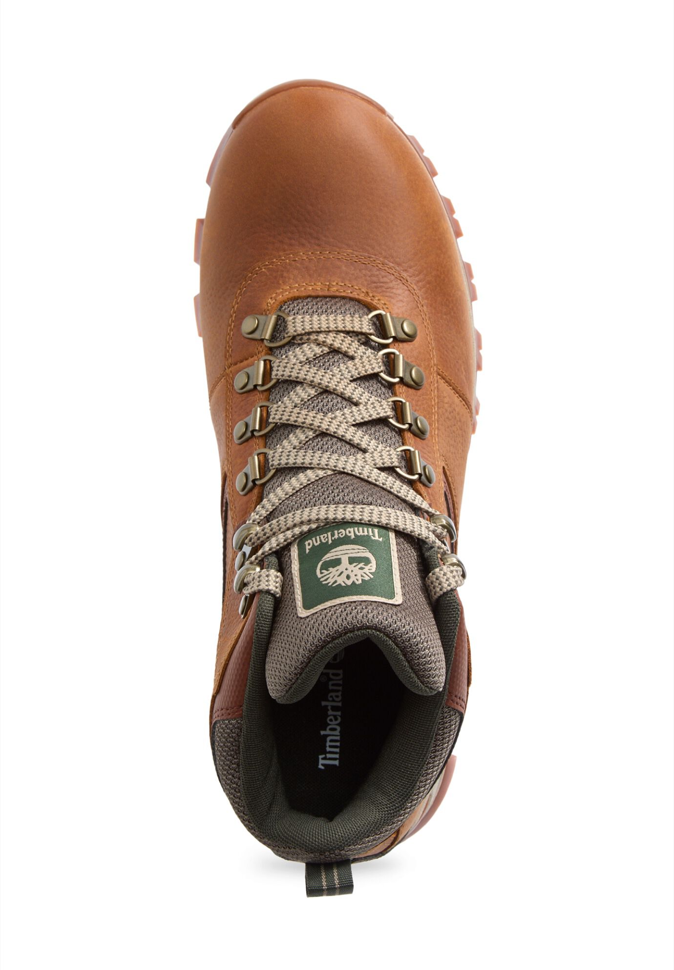 Mt.Maddsen Waterproof Hiking Boots, LIGHT BROWN, alternate image number 2