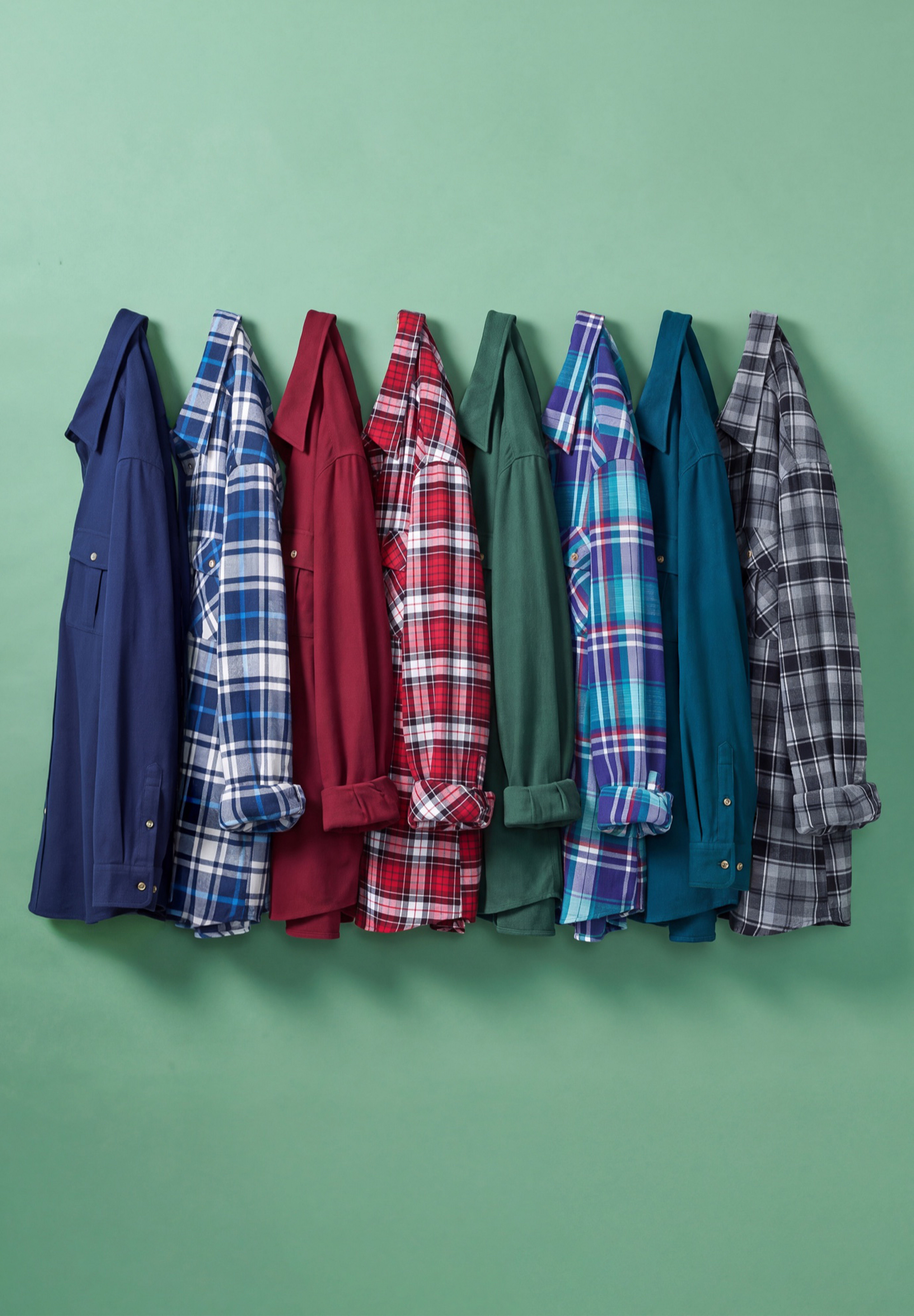 Signature Plaid Flannel Shirt, , alternate image number 5