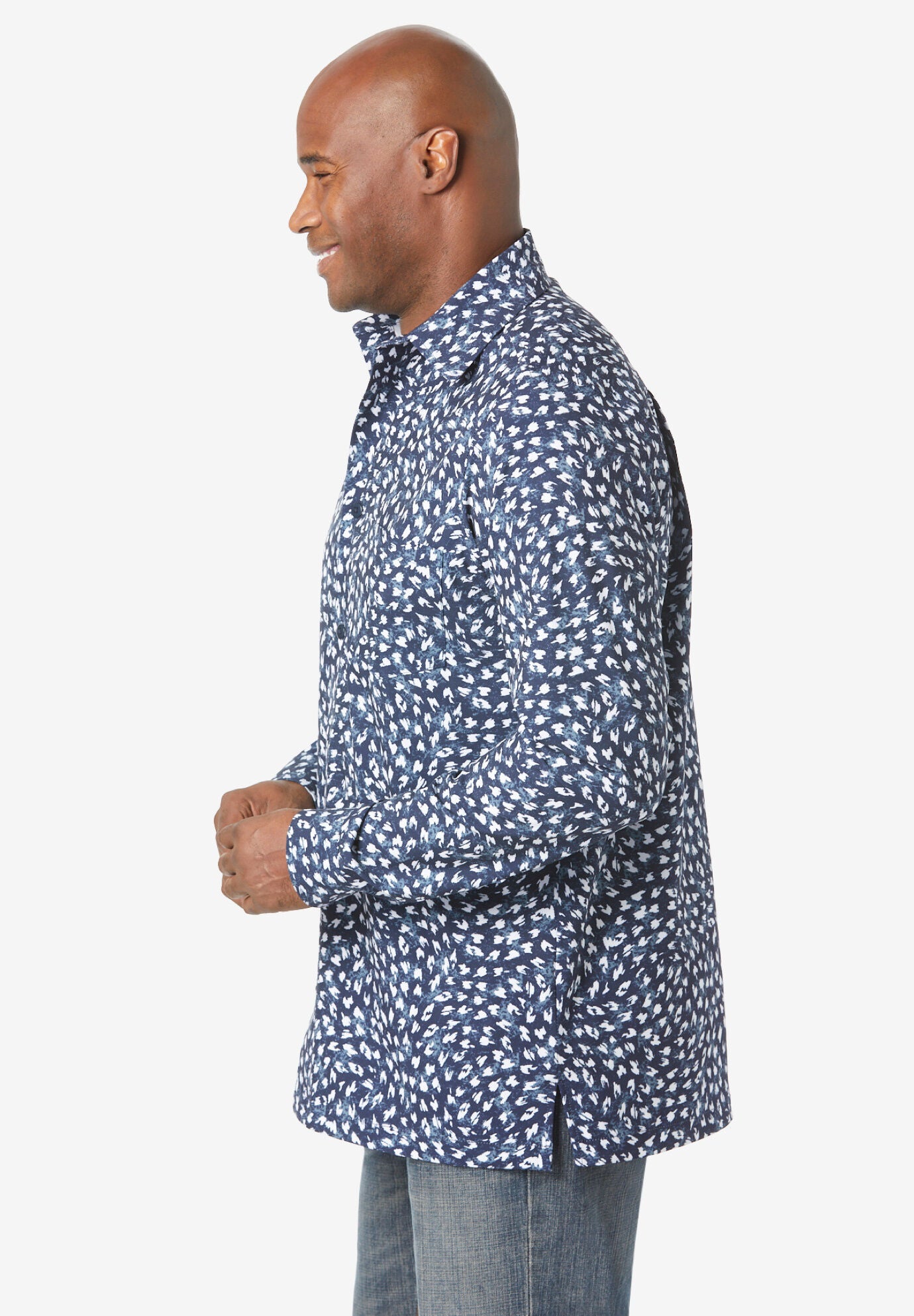 Performance Woven Button Down, , on-hover image number 1