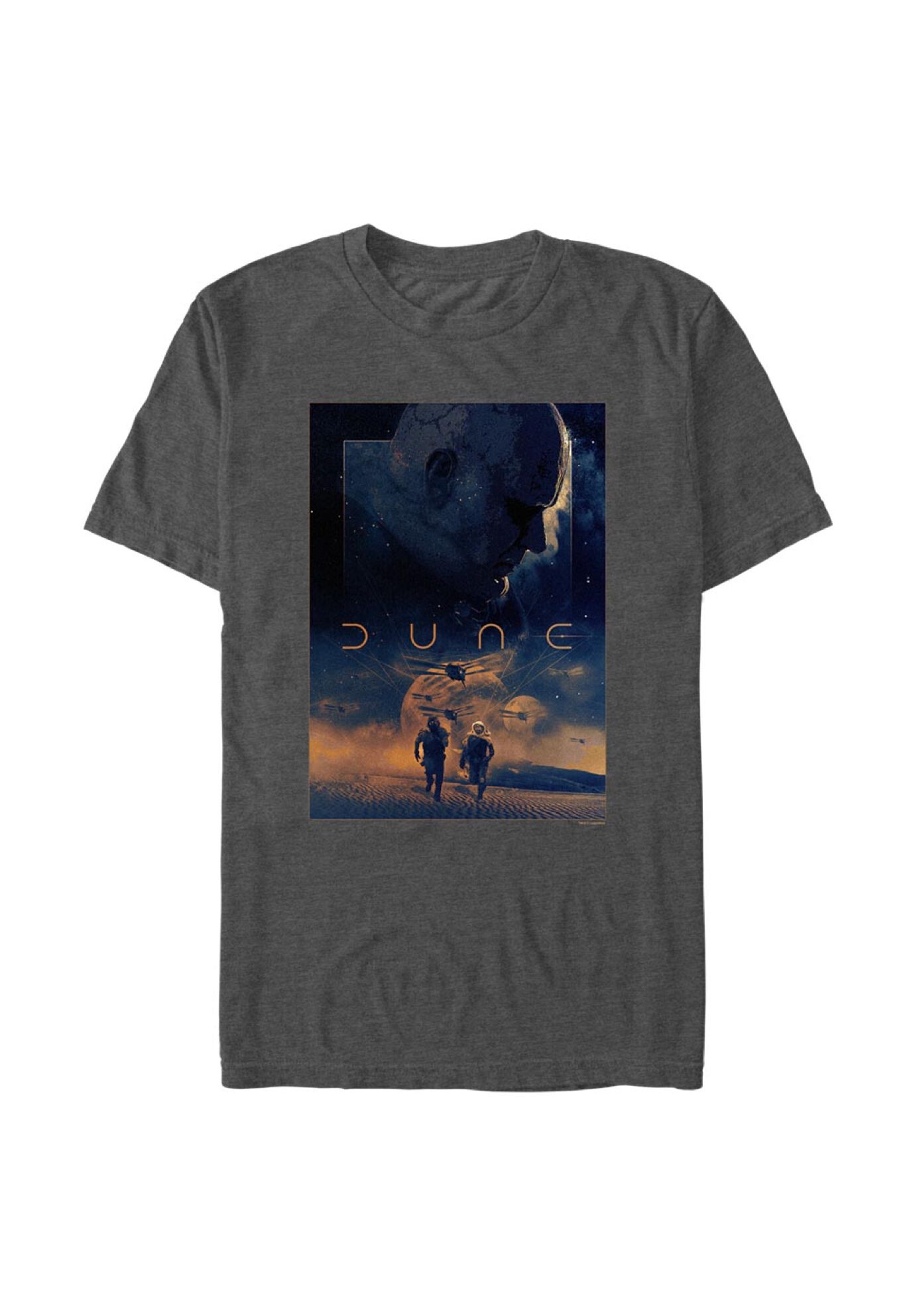 Dune Chase Sg Tops & Tees, CHARCOAL HEATHER, hi-res image number 0