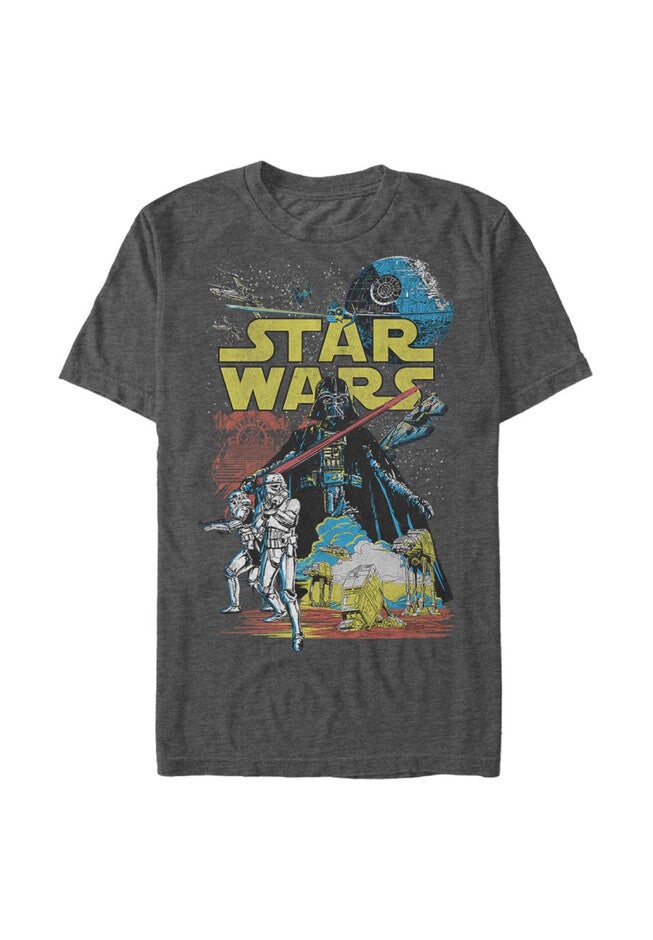 Rebel Classic Tops & Tees, CHARCOAL HEATHER, hi-res image number null