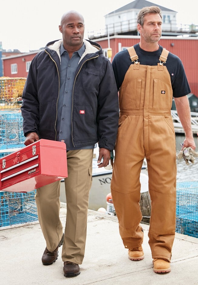 Dickies® Rigid Insulated Duck Bib Overall, , alternate image number 1
