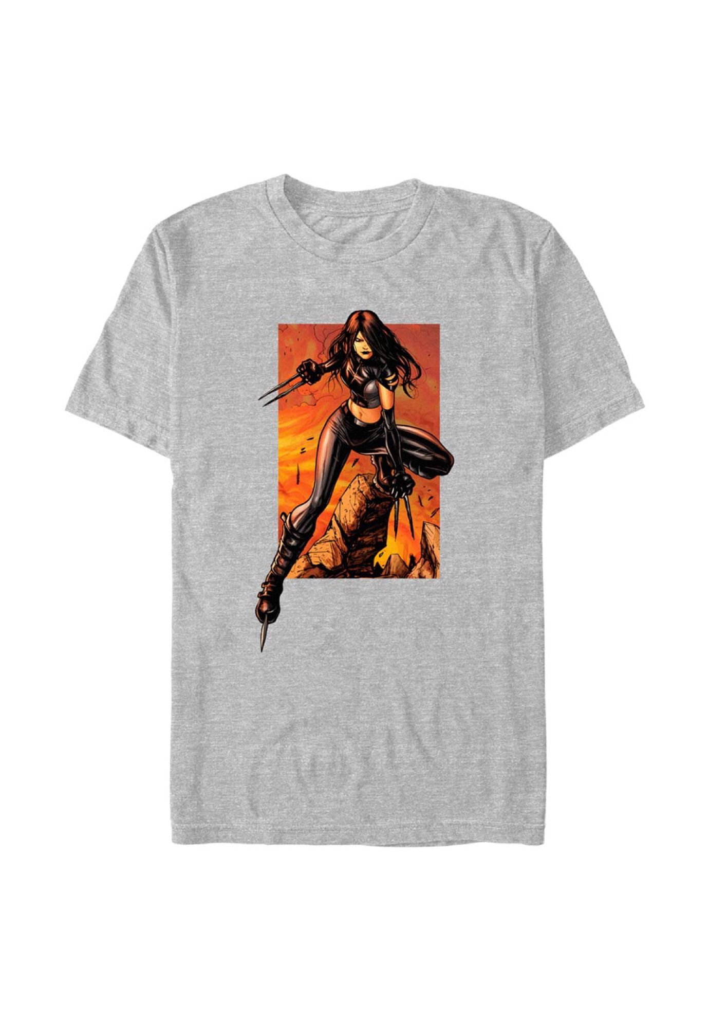 X23 Breakout Tops & Tees, ATHLETIC HEATHER, hi-res image number 0
