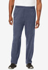 Lightweight Jersey Sweatpants, NIGHT SHADOW BLUE, hi-res image number 0