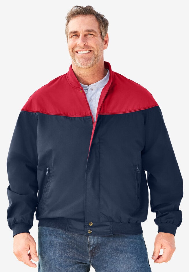 Totes® ColorBlock Bomber Jacket, , alternate image number null