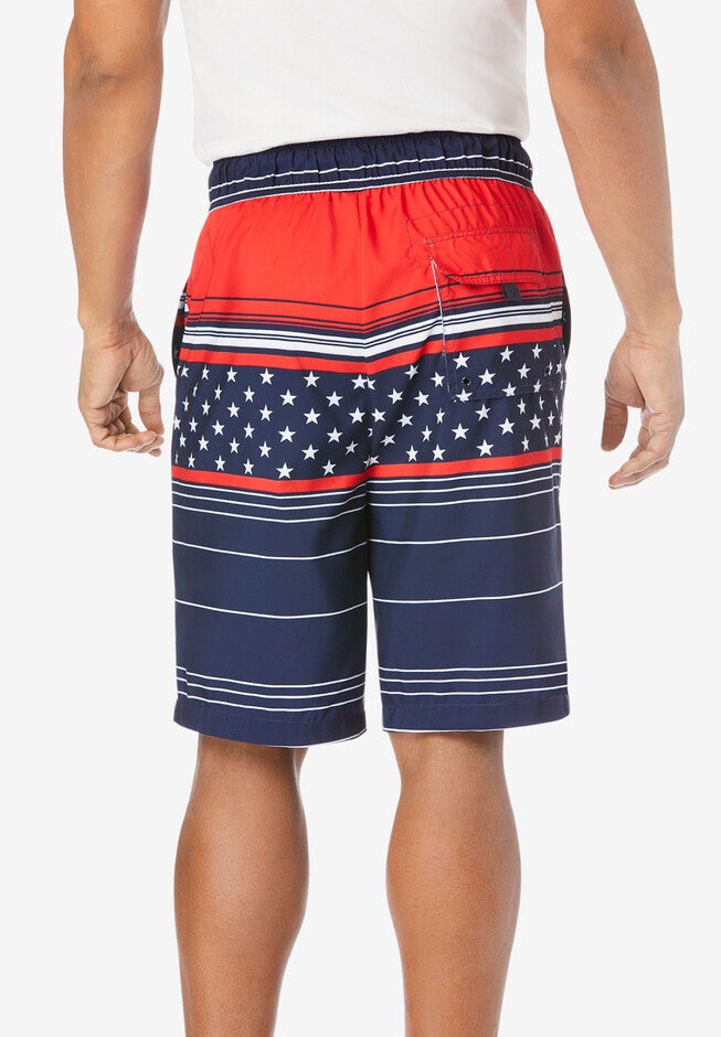 KS Island™ Printed Swim Trunks, , on-hover image number 1