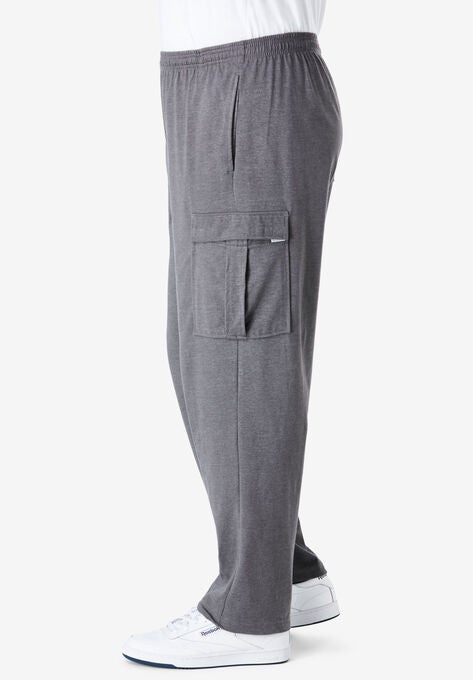 Lightweight Jersey Cargo Sweatpants, , alternate image number null