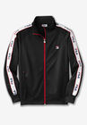 FILA® Taped Logo Track Jacket, BLACK, hi-res image number null