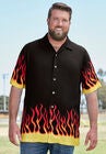 KS Island Printed Rayon Short-Sleeve Shirt, , alternate image number null