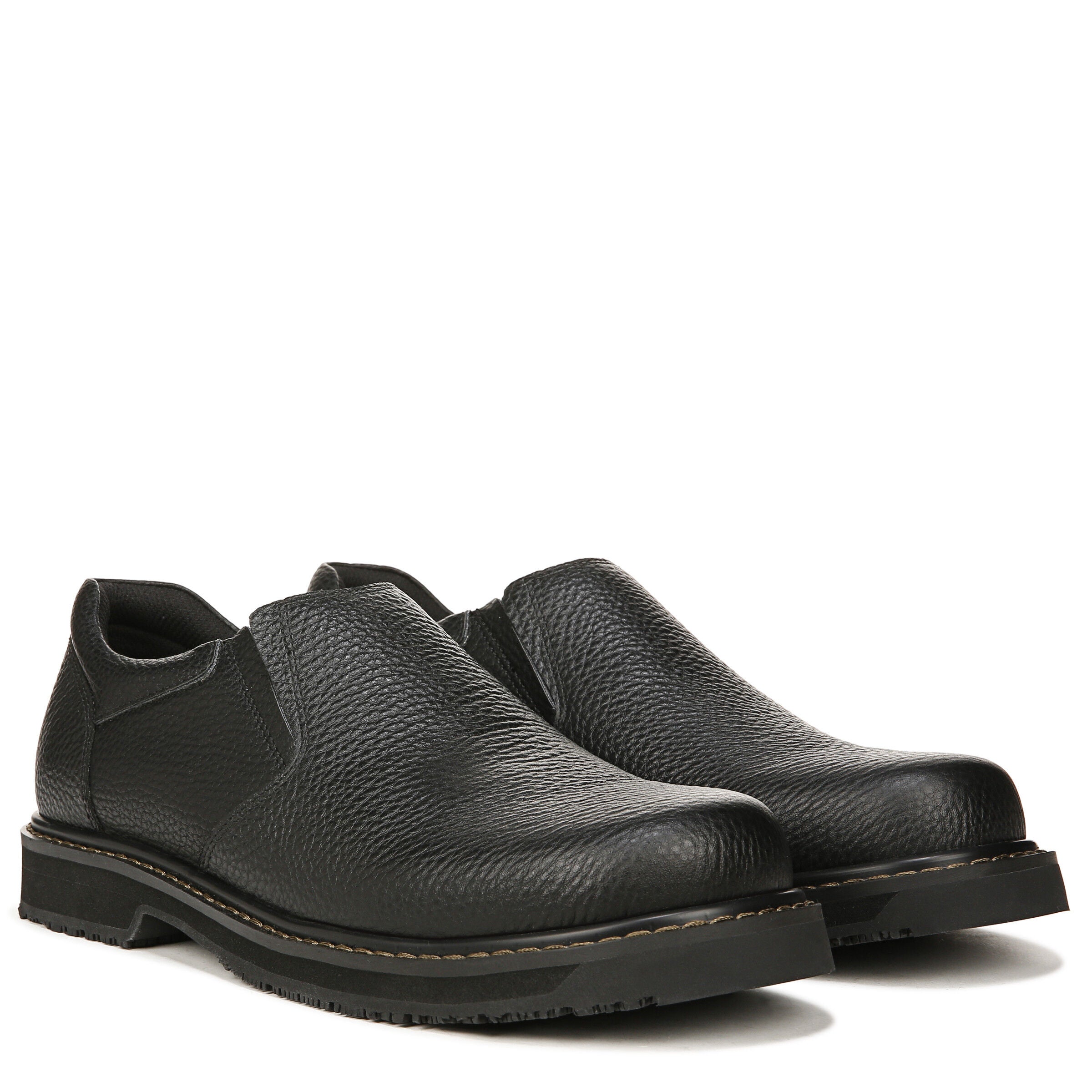 Winder II Slip Resistant Slip On, BLACK, alternate image number 2