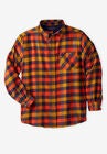 Boulder Creek™ Flannel Shirt, KHAKI CHECK, hi-res image number null