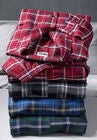 Plaid Flannel Pajama Set, , alternate image number null