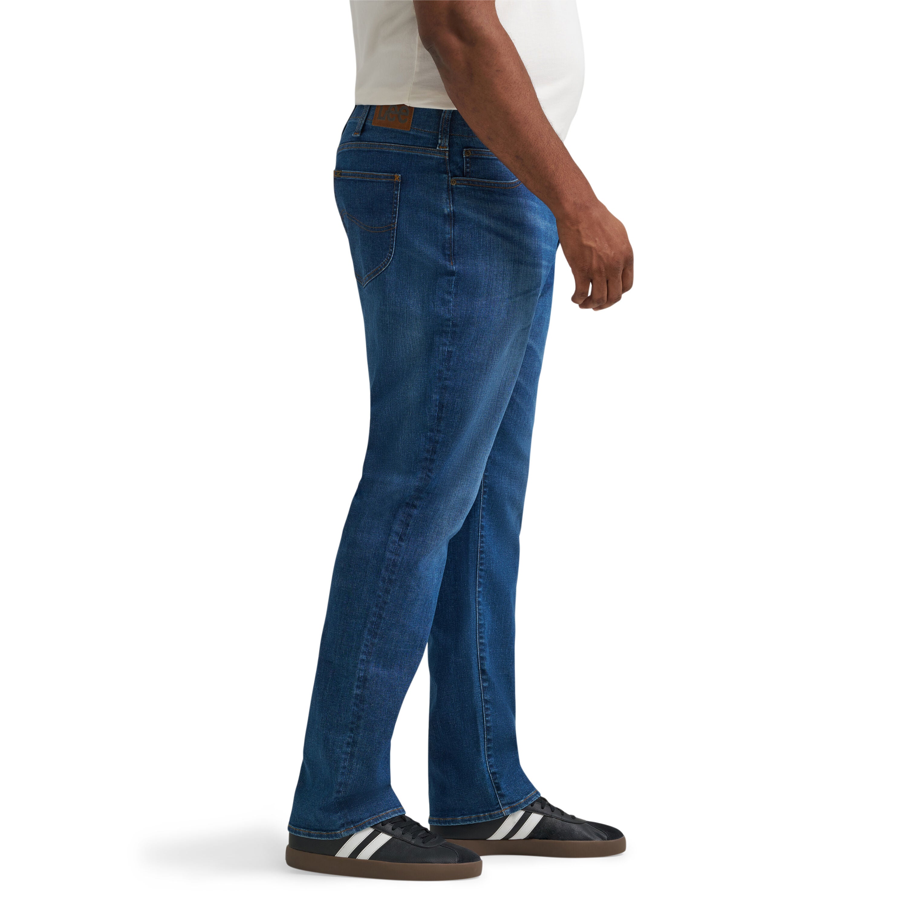 Extreme Motion Athletic Tapered Jean, ELLOS, alternate image number 2