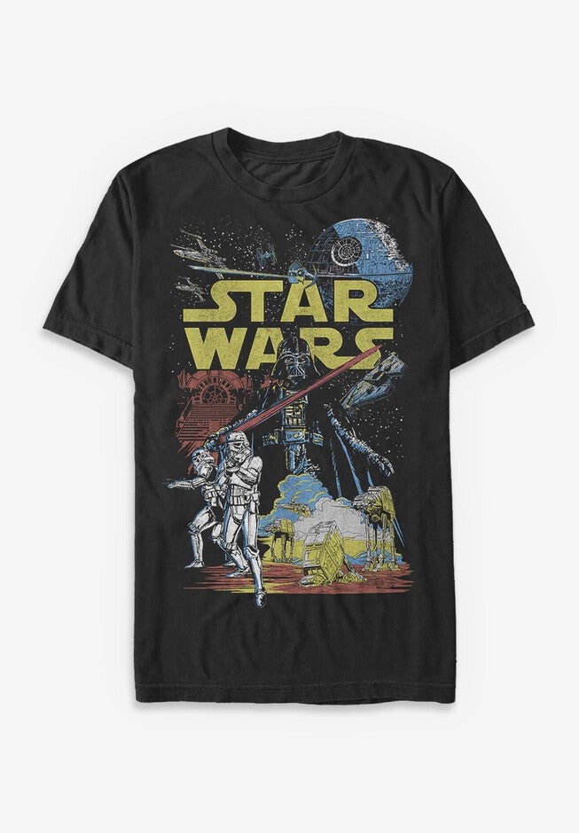 Star Wars Classic Rebel Tee, BLACK, hi-res image number 0