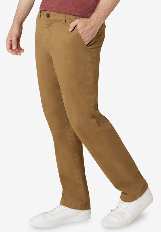 Chaps® Straight Fit Chino Pants, , alternate image number null