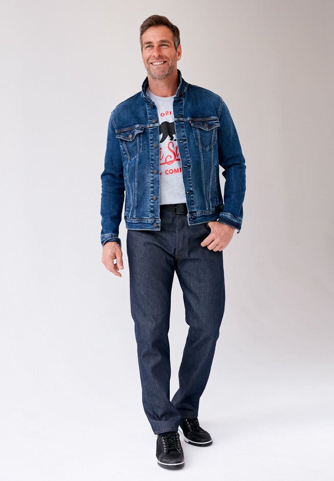Levi's® 501® Shrink-To-Fit™ Straight Leg Jeans, , alternate image number null