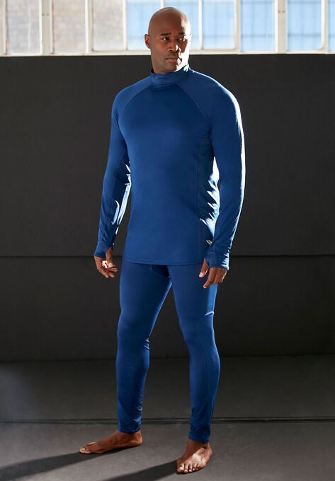 Mock Neck Base Layer Shirt by KS Sport™, , alternate image number null