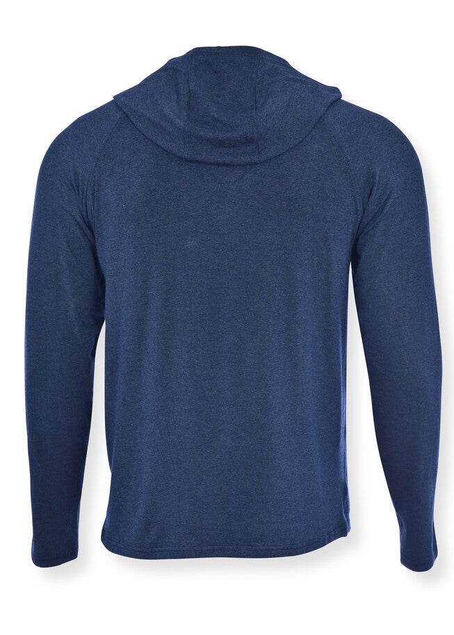 MEN'S HANES RED LABEL LONG SLEEVE SLEEP HOODIE, , alternate image number null