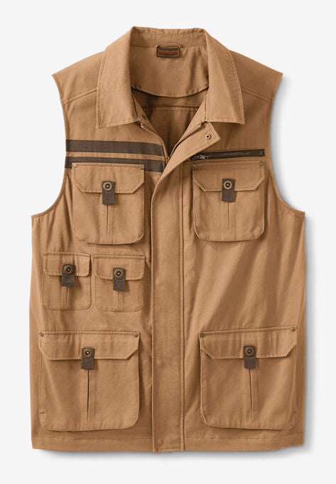 Boulder Creek™ Multi Pocket Vest, MAPLE BROWN, hi-res image number null
