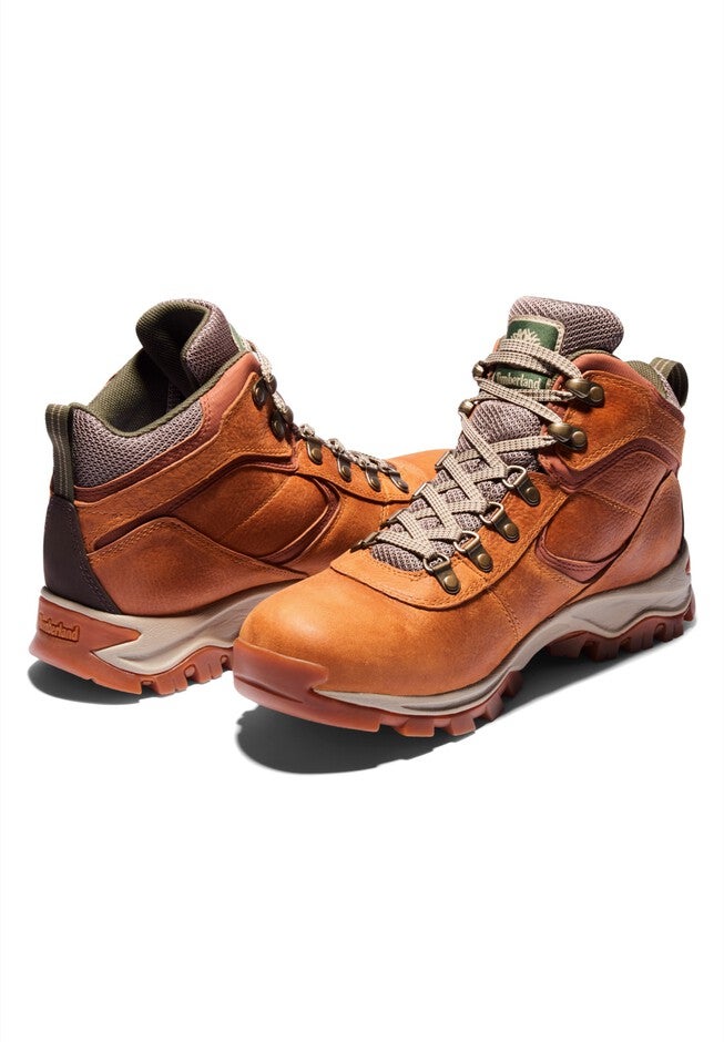 Mt.Maddsen Waterproof Hiking Boots, LIGHT BROWN, alternate image number 4