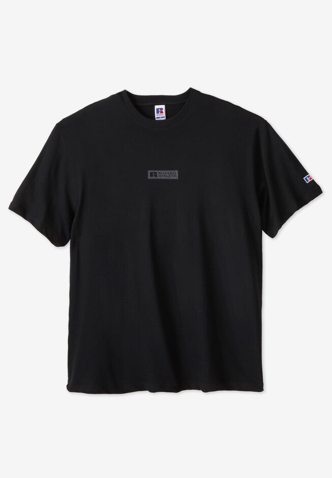 Russell® Vintage Washed T-Shirt, BLACK, hi-res image number null