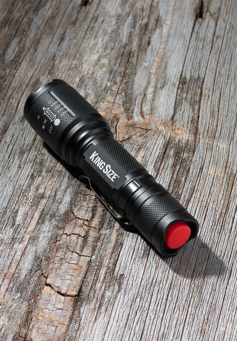 Tactical LED Flashlight, BLACK, hi-res image number null