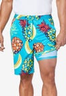8" Flex Swim Trunk with Breathable Stretch Liner by Meekos, , alternate image number null