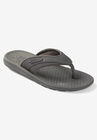 KS Island™ Flip Flops, CHARCOAL, hi-res image number null