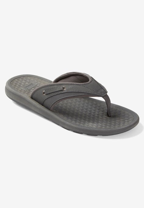KS Island™ Flip Flops, CHARCOAL, hi-res image number null