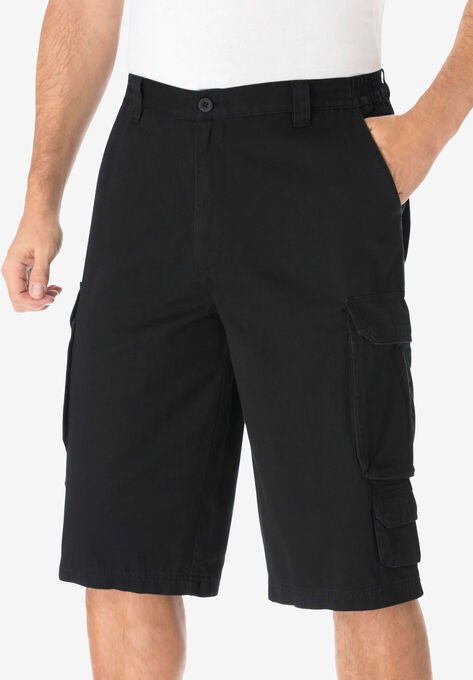 14" Cargo Shorts, BLACK, hi-res image number null