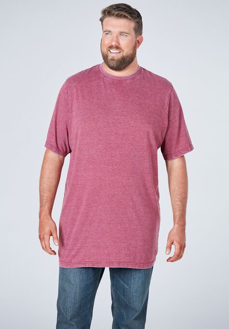 Longer-Length Short-Sleeve T-Shirt, , alternate image number null