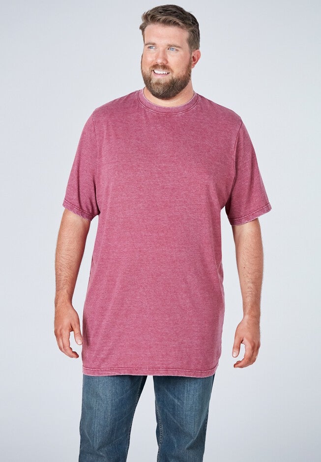 Longer-Length Short-Sleeve T-Shirt, , alternate image number null