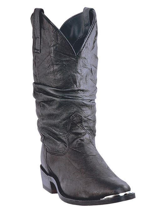 Dingo 12" Slouch Boots, BLACK, hi-res image number null