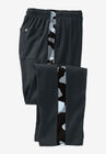 French Terry Snow Lodge Sweatpants, CAMO STRIPE, hi-res image number null