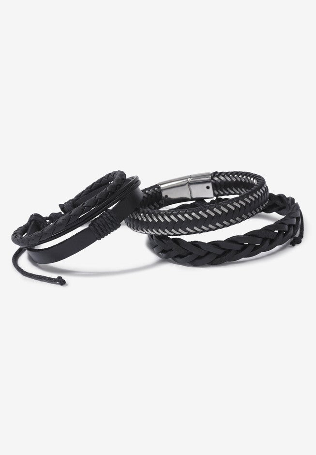 Bracelet Set, BLACK, hi-res image number null